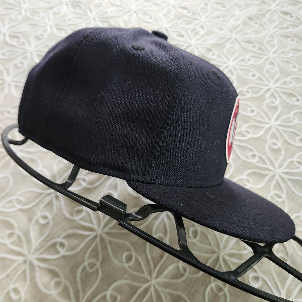 New Era Boston Red Sox Cooperstown Classics Snapback Hat Round Logo Patch - Picture 6 of 16